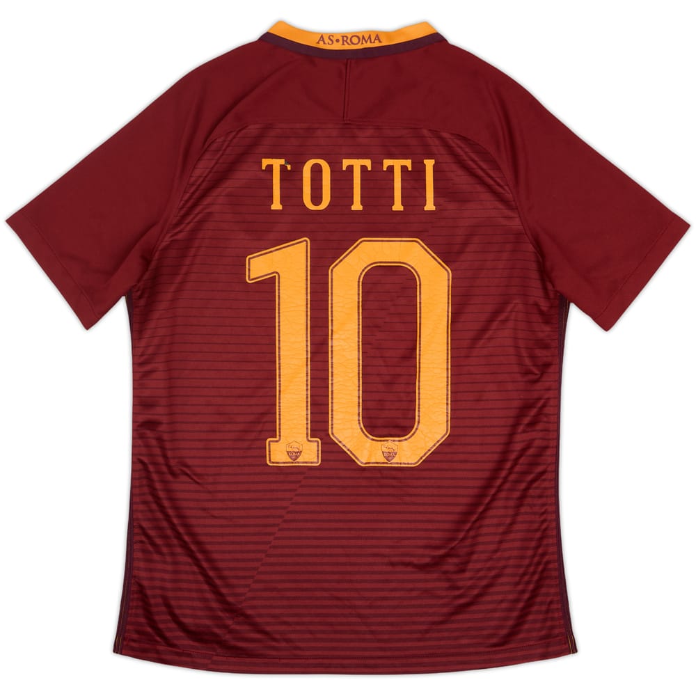 2016-17 Roma Camiseta Local Totti #10 - 6/10 - (S)