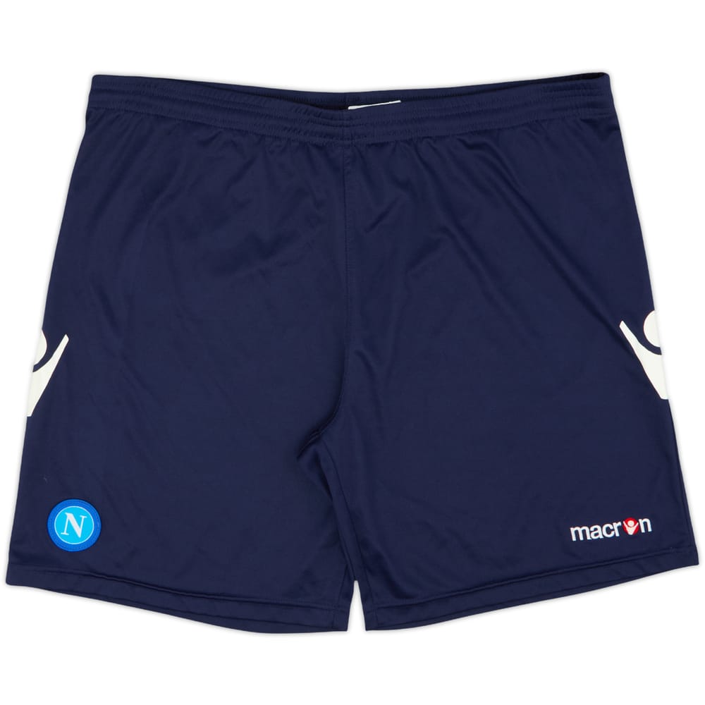 2010-11 Napoli Macron Training Shorts - 7/10 - (XL)