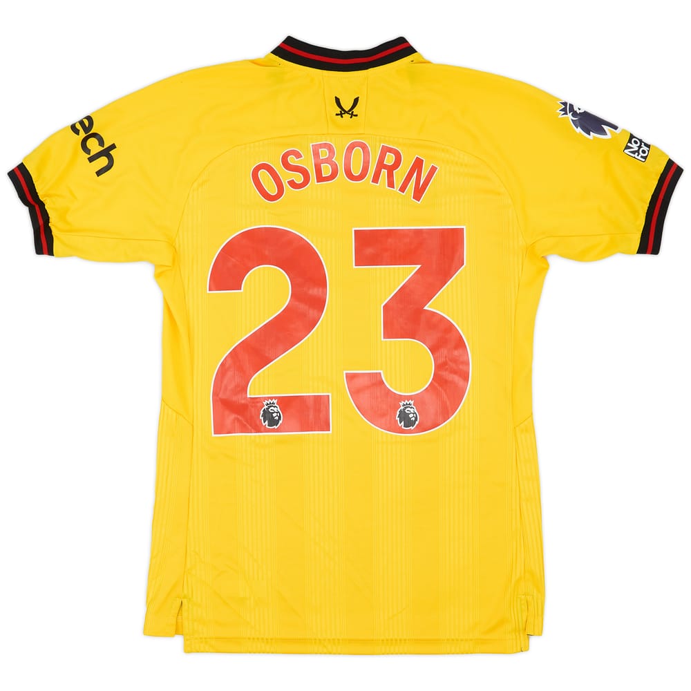 2023-24 Sheffield United Match Issue Away Shirt Osborn #23