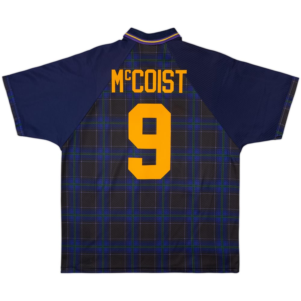 1994-96 Scotland Home Shirt McCoist #9 - 8/10 - (XXL)