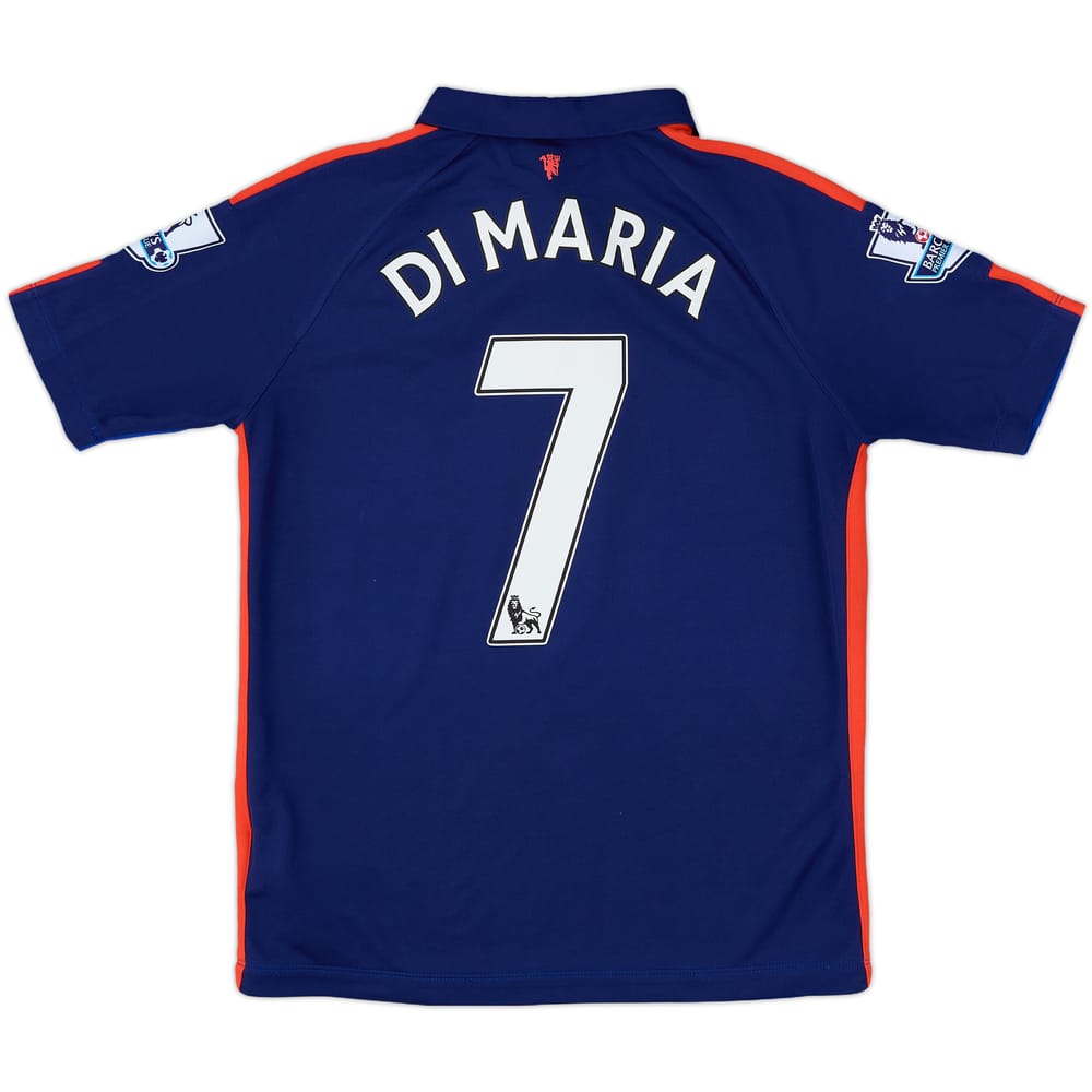 2014-15 Manchester United Third Shirt Di Maria #7 - 8/10 - (XL.Boys)
