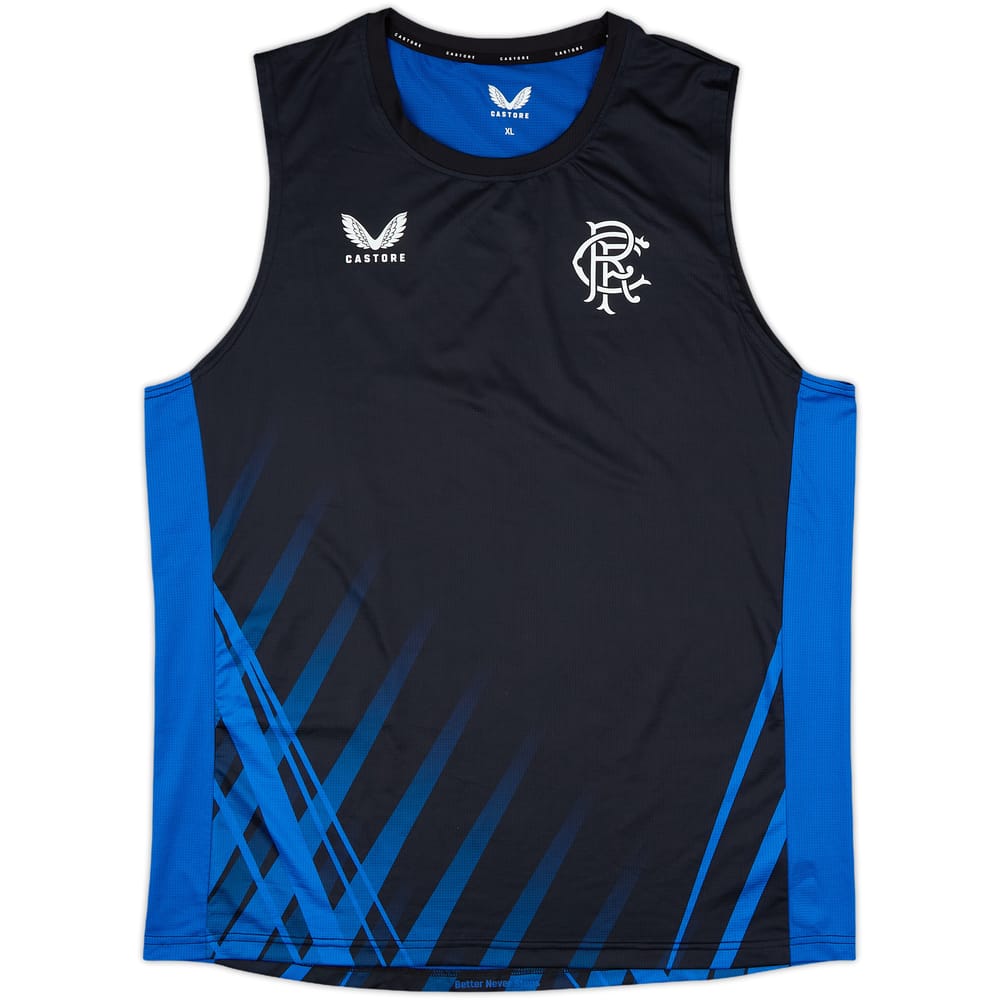 2022-23 Rangers Umbro Training Vest - 9/10 - (XL)