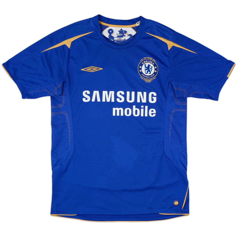 2005-06 Chelsea Centenary Home Shirt - 5/10 - (S)