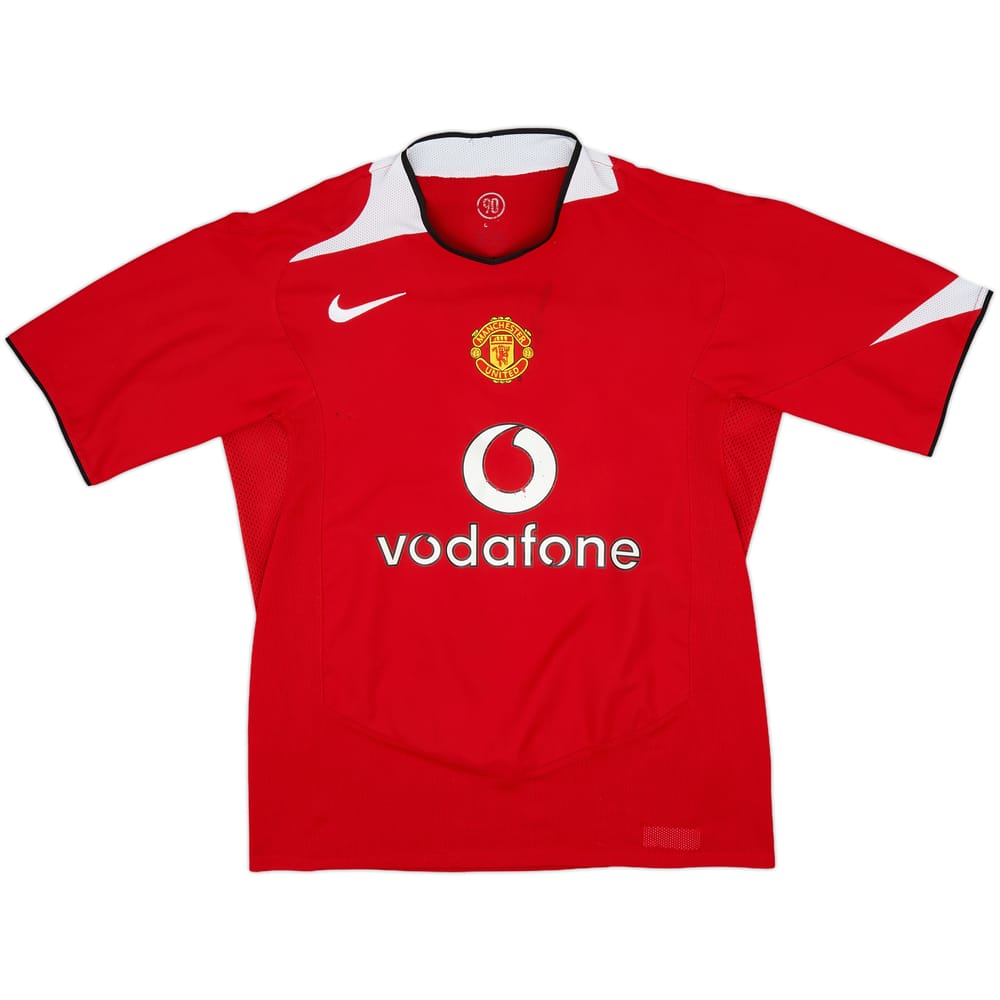 2004-06 Manchester United Home Shirt - 5/10 - (M)