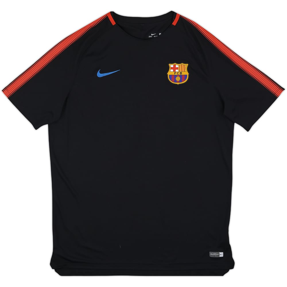 2017-18 Barcelona Nike Training Shirt - 9/10 - (XL)