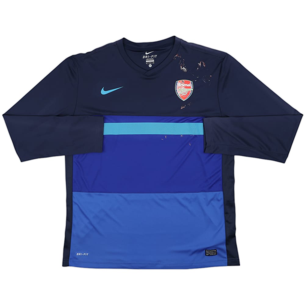 2011-12 Arsenal Nike Training L/S Shirt - 4/10 - (XL)