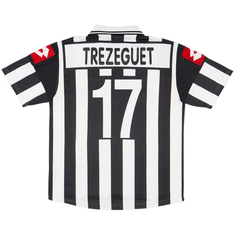 2001-02 Juventus Home Shirt Trezeguet #17 - 7/10 - (L)