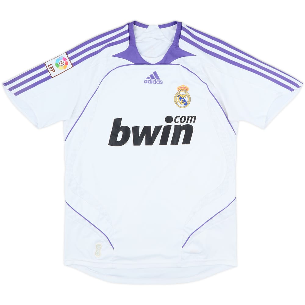 2007-08 Real Madrid Home Shirt - 6/10 - (S)