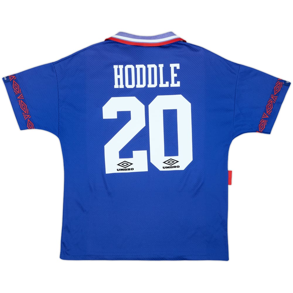 1993-94 Chelsea Home Shirt Hoddle #20 - 8/10 - (L)