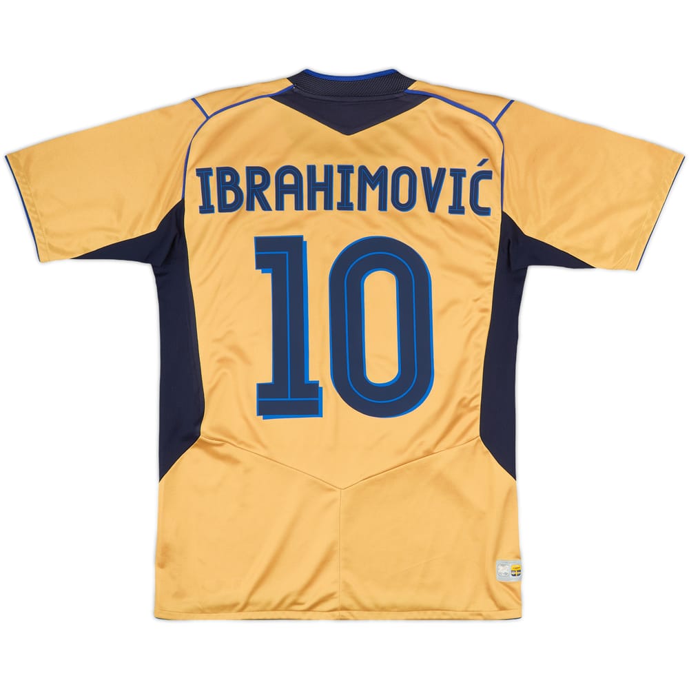 2004-05 Sweden Anniversary Third Shirt Ibrahimovic #10 - 8/10 - (M)