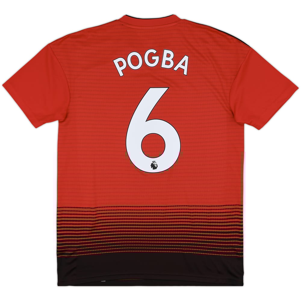 2018-19 Manchester United Home Shirt Pogba #6 (M)