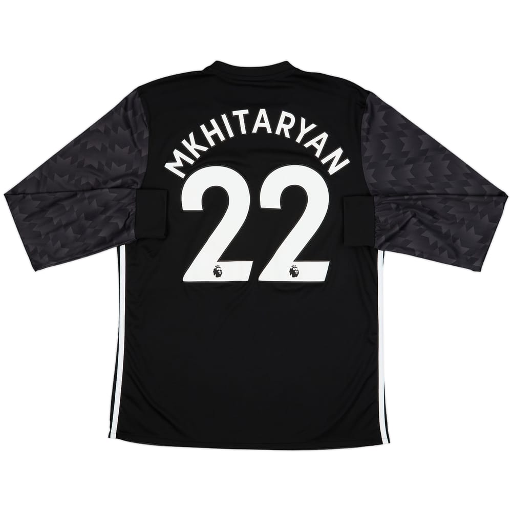 2017-18 Manchester United Away L/S Shirt Mkhitaryan #22 - 7/10 - (L)