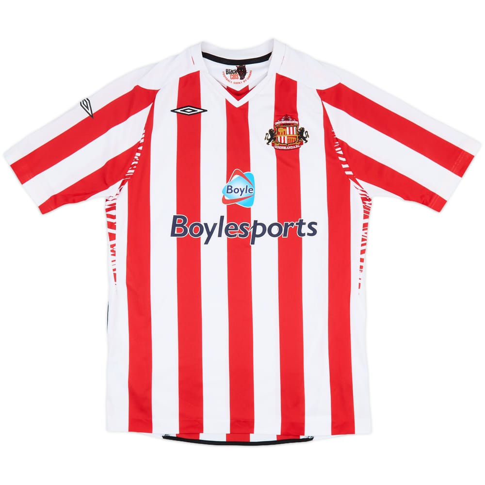 2007-08 Sunderland Home Shirt - 8/10 - (XL.Boys)