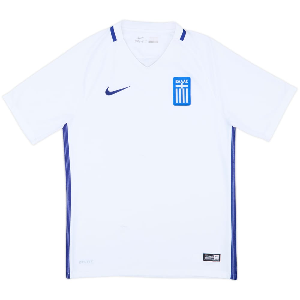 2016-18 Greece Home Shirt - 7/10 - (S)