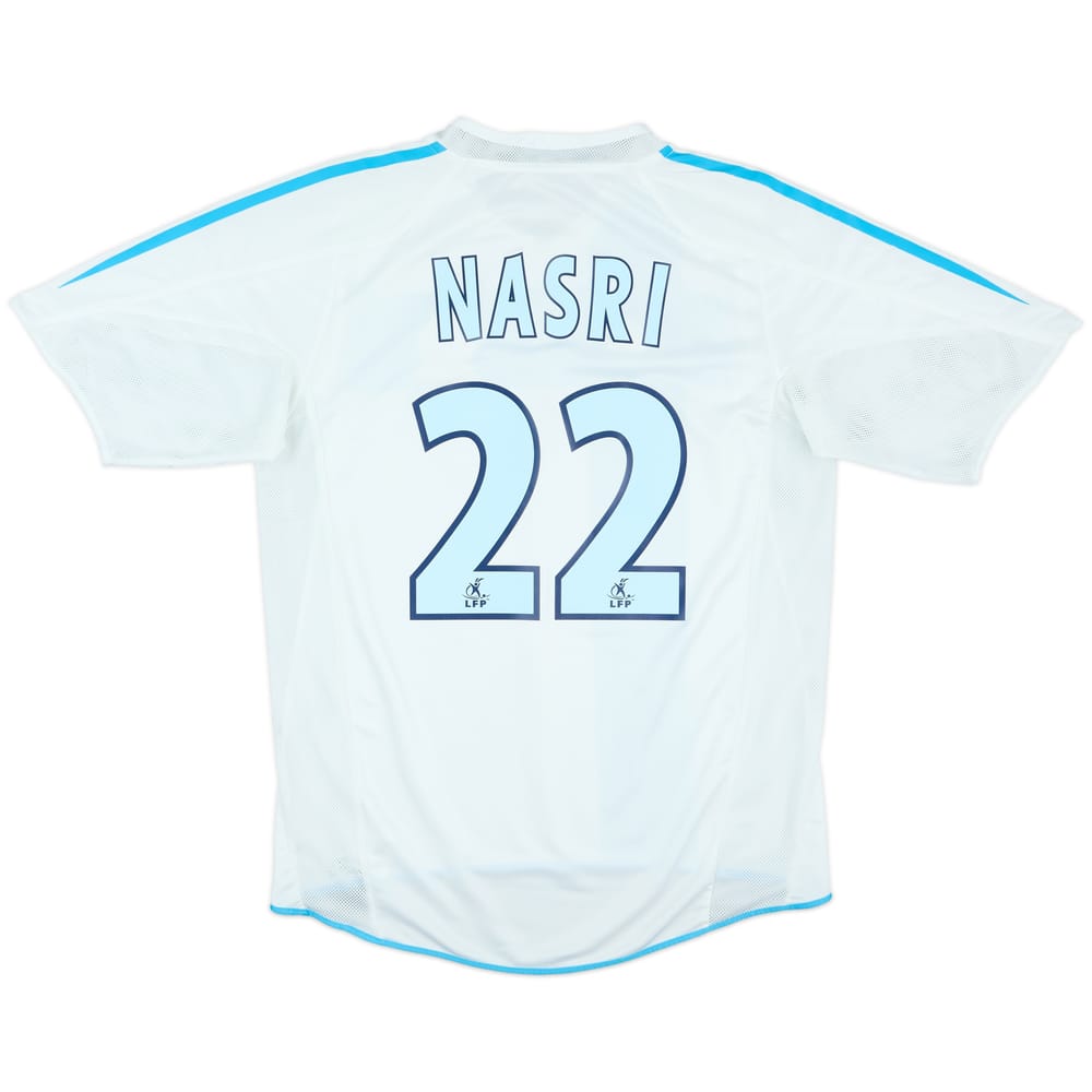 2004-05 Olympique Marseille Home Shirt Nasri #22 - 8/10 - (S)