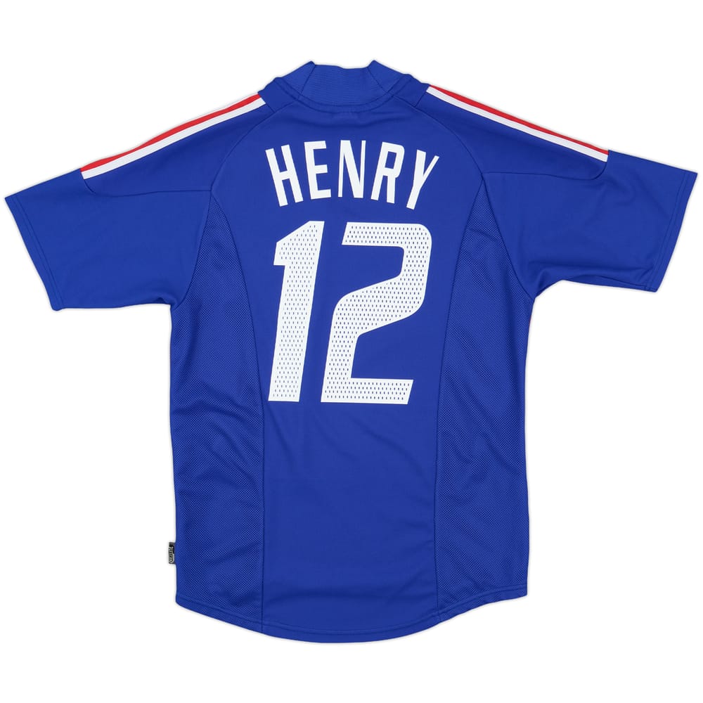 2002-04 France Home Shirt Henry #12 - 10/10 - (S)