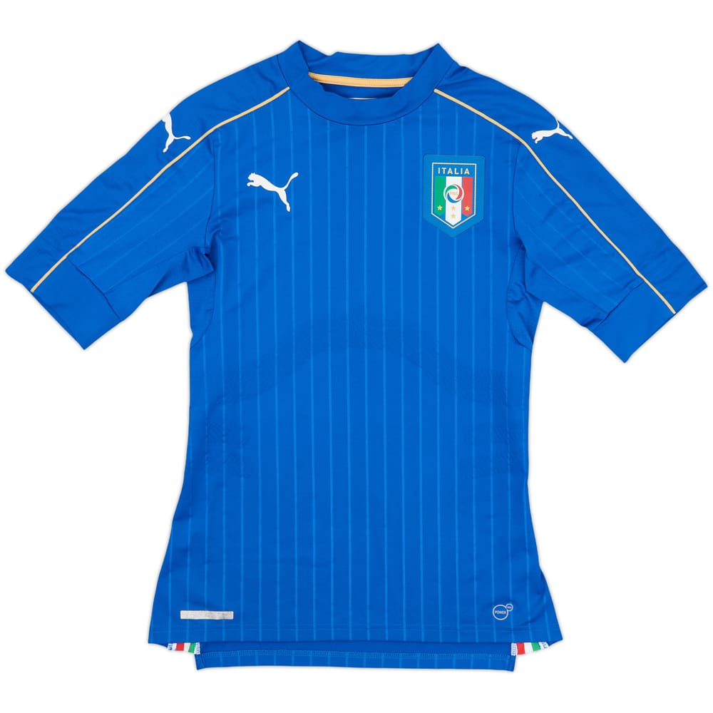 2016-17 Italy Authentic Home Shirt - 8/10 - (M)