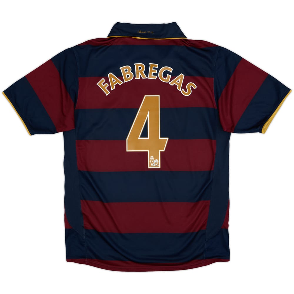 2007-08 Arsenal Third Shirt Fabregas #4 - 6/10 - (M)