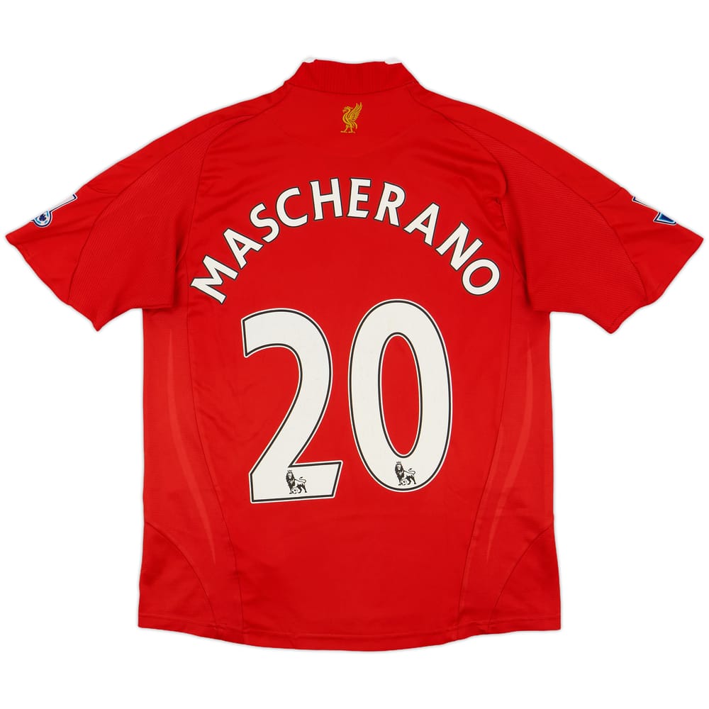2008-10 Liverpool Home Shirt Mascherano #20 - 6/10 - (L.Boys)