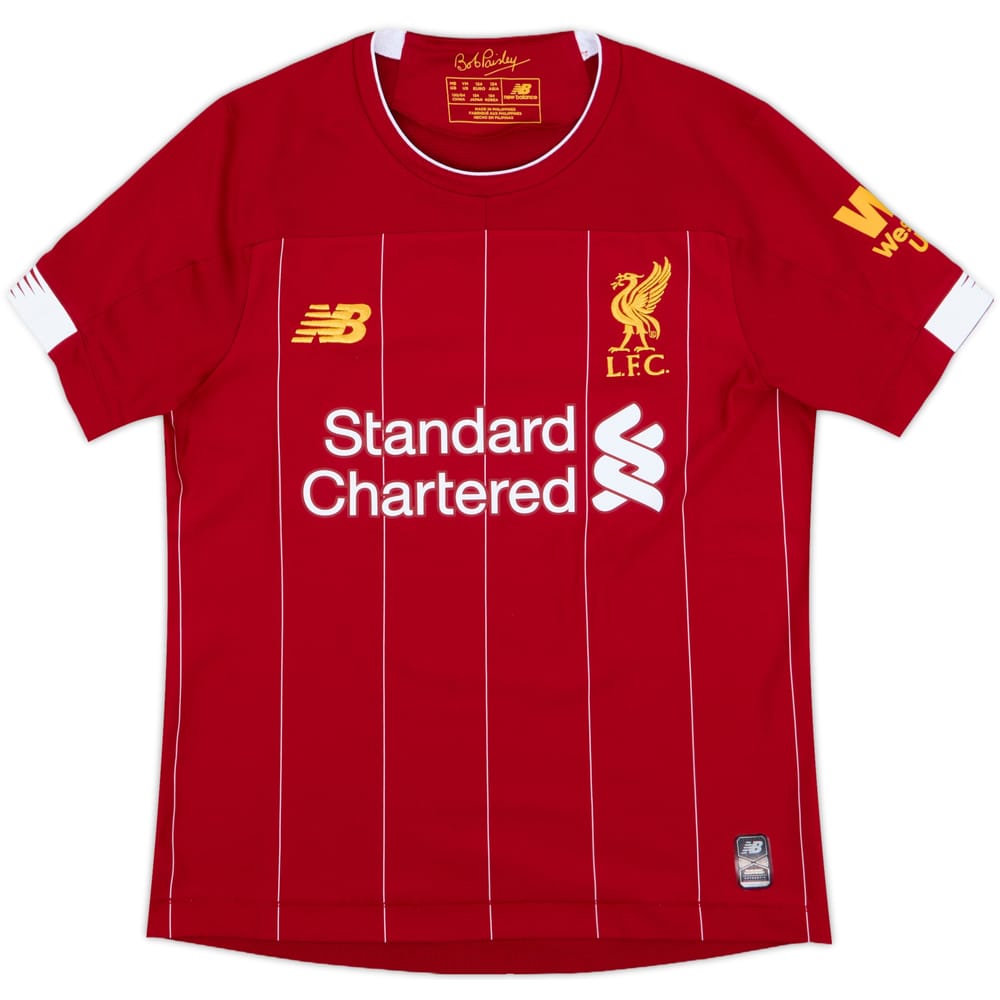 2019-20 Liverpool Home Shirt - 10/10 - (M.Boys)