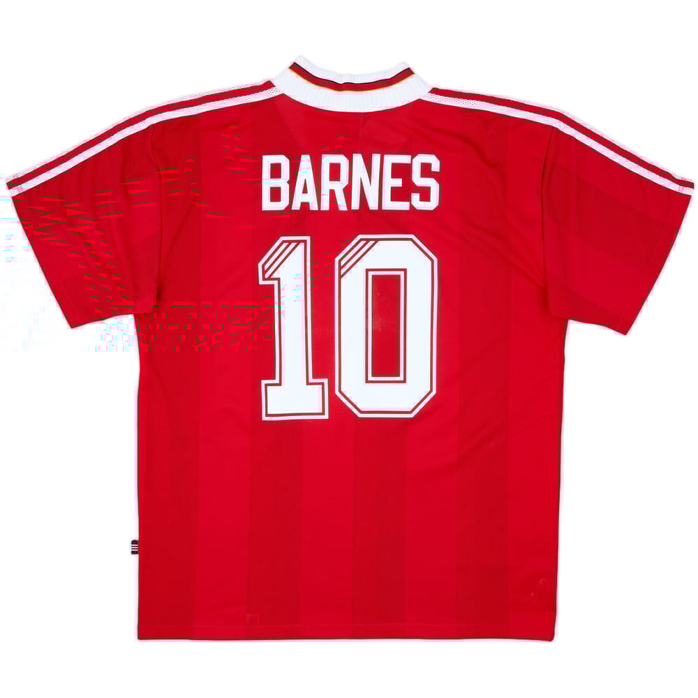 1995-96 Liverpool Home Shirt Barnes #10 - 10/10 - (XL)