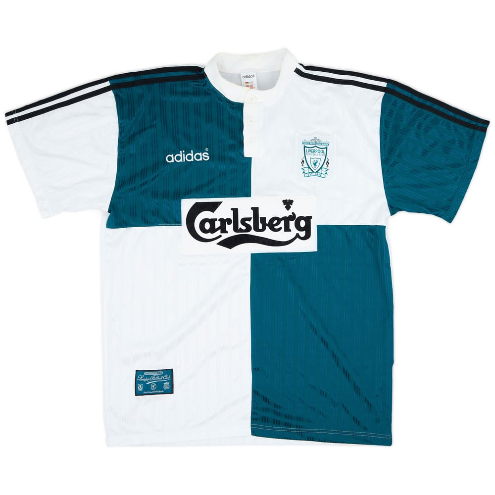 1995-96 Liverpool Away Shirt - 8/10 - (XL)