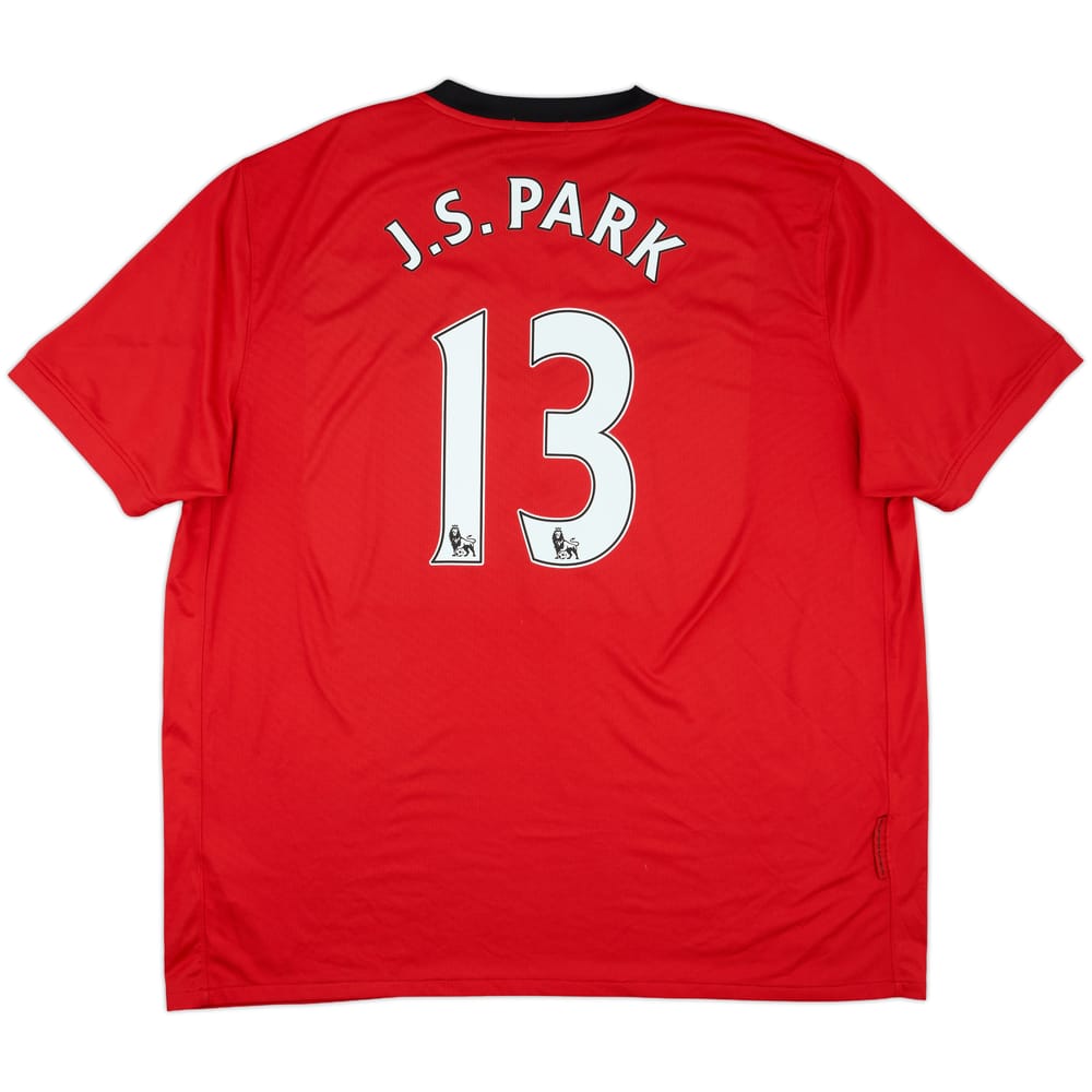 2009-10 Manchester United Home Shirt J.S.Park #13 - 10/10 - (3XL)