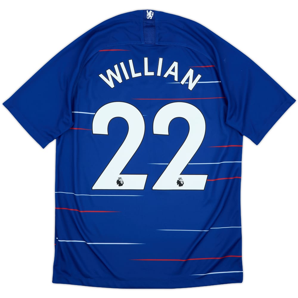 2018-19 Chelsea Home Shirt Willian #22 - 8/10 - (M)