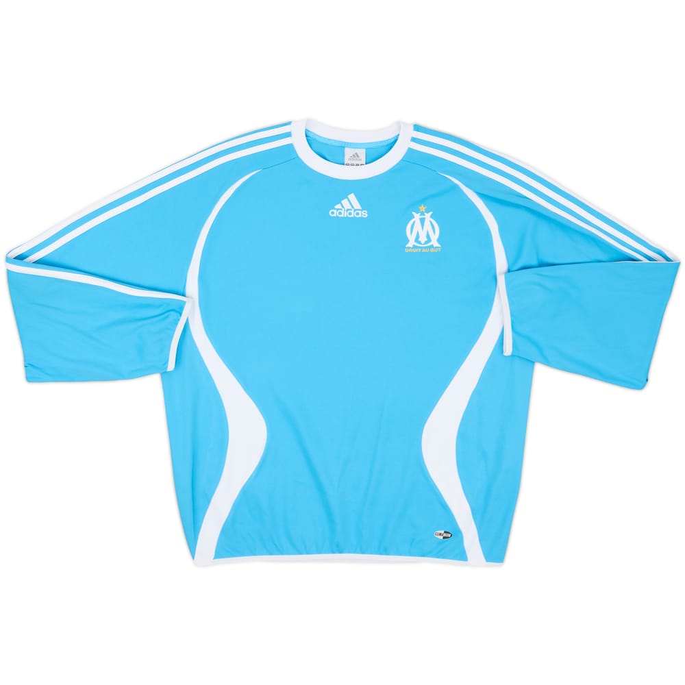 2006-07 Olympique Marseille adidas Sweat Top - 8/10 - (M/L)