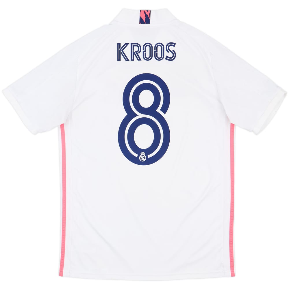 2020-21 Real Madrid Home Shirt Kroos #8 - 7/10 - (M)