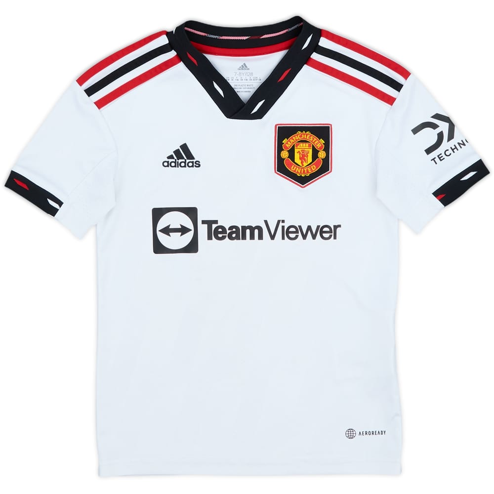 2022-23 Manchester United Away Shirt - 5/10 - (S.Boys)
