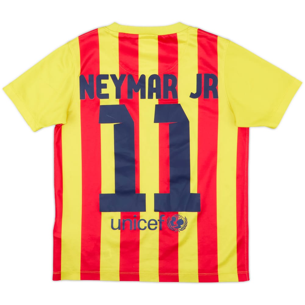2013-15 Barcelona Basic Away Shirt Neymar Jr #11 - 7/10 - (S.Boys)