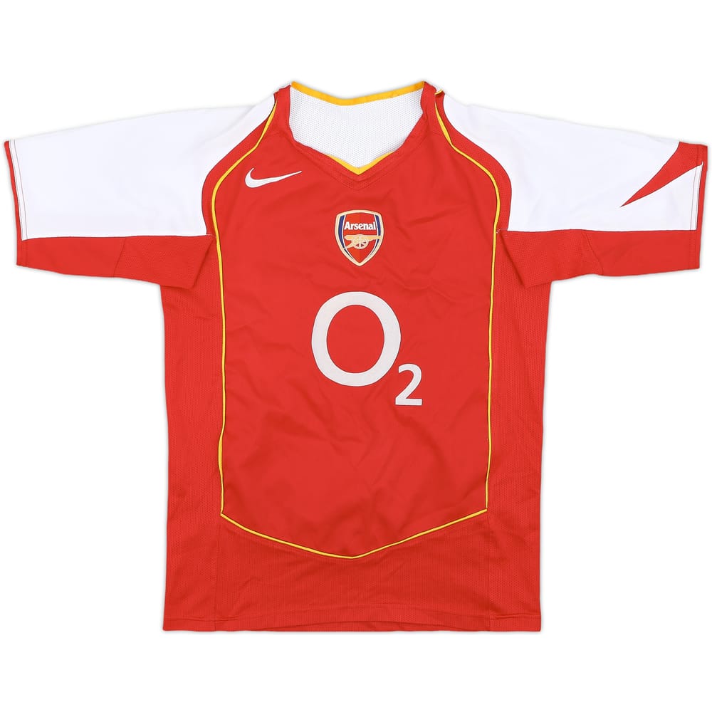 2004-05 Arsenal Home Shirt - 7/10 - (L.Boys)