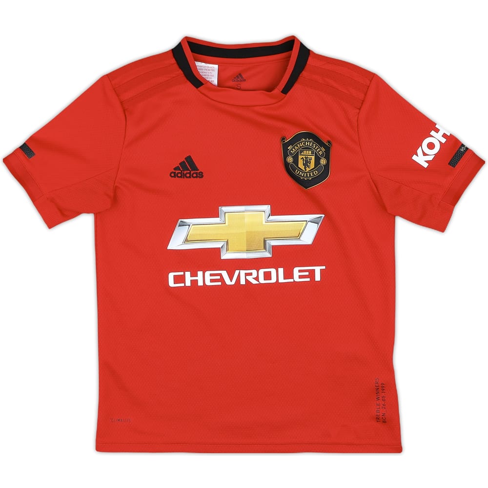 2019-20 Manchester United Home Shirt - 9/10 - (S.Boys)