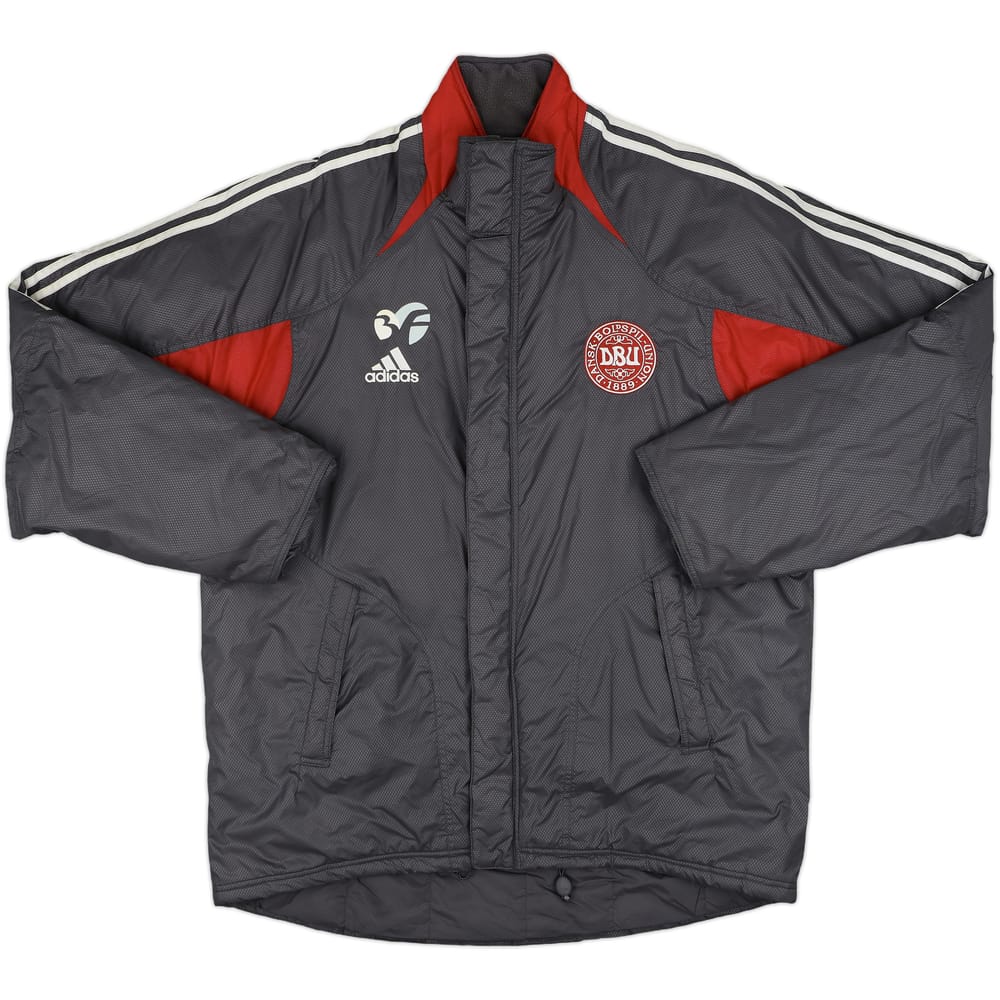 2004-05 Denmark Player Issue adidas Padded Bench Coat - 8/10 - (L/XL)