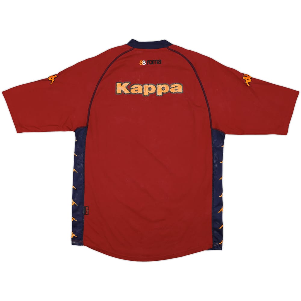 2001-02 Roma Kappa Training Shirt - 5/10 - (S)