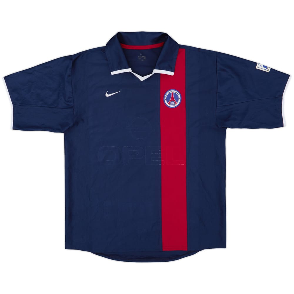2001-02 Paris Saint-Germain Home Shirt - 4/10 - (L)