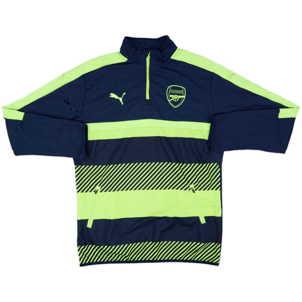 2016-17 Arsenal Puma 1/4 Zip Drill Top - 5/10 - (XL)