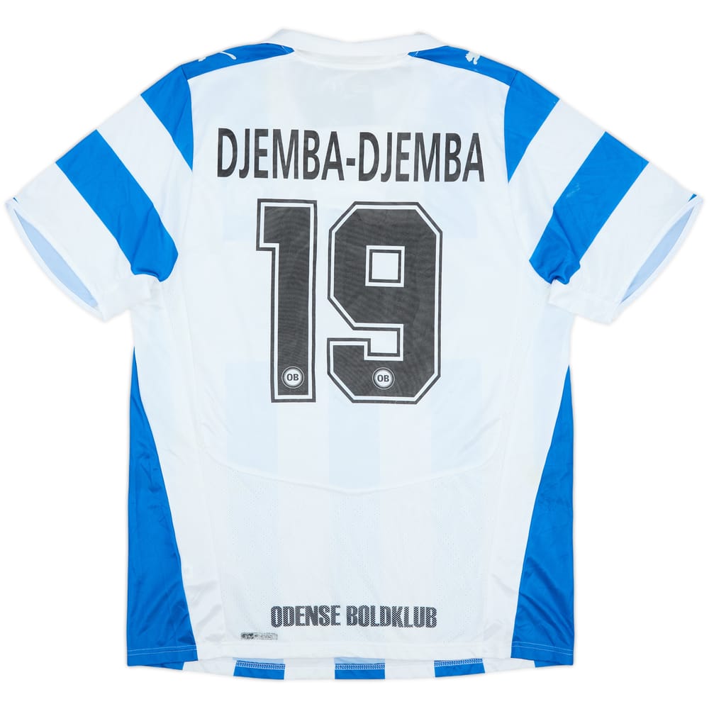 2009-10 Odense Home Shirt Djemba-Djemba #19 - 5/10 - (XL)