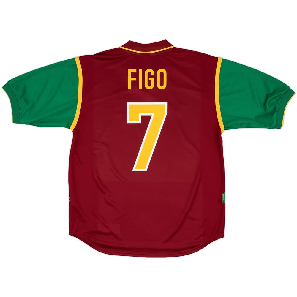 1999-00 Portugal Home Shirt Figo #7 - 10/10 - (L)