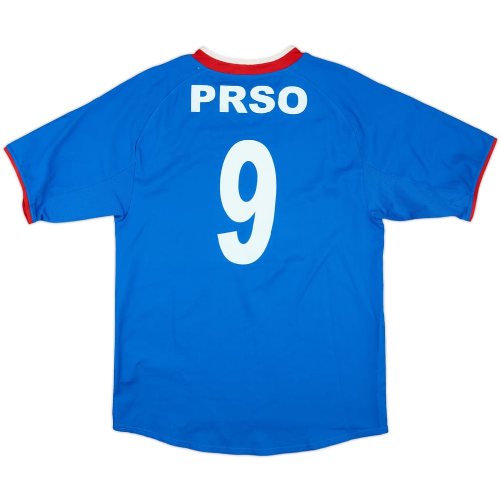 2003-05 Rangers Home Shirt Prso #9 - 7/10 - (S)