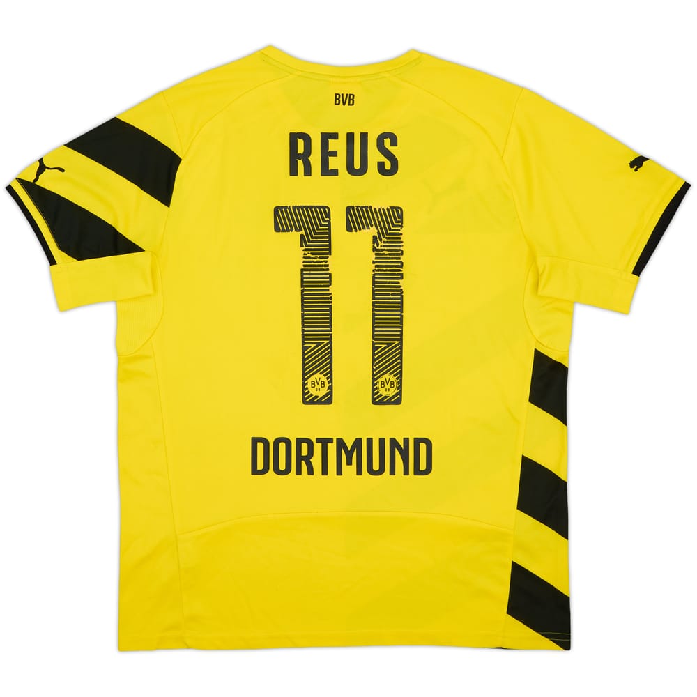 2014-15 Borussia Dortmund Home Shirt Reus #11 - 4/10 - (L)