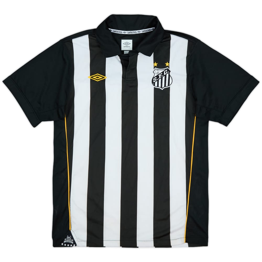 2010 Santos Away Shirt #9 - 7/10 - (M)