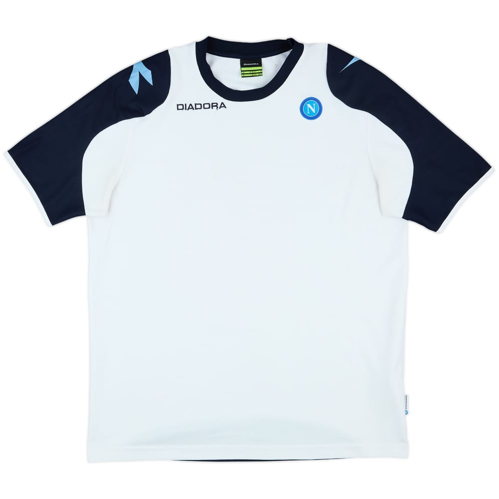 2008-09 Napoli Diadora Training Shirt - 5/10 - (L)