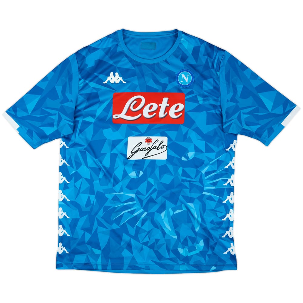 2018-19 Napoli Basic Home Shirt - 7/10 - (L)