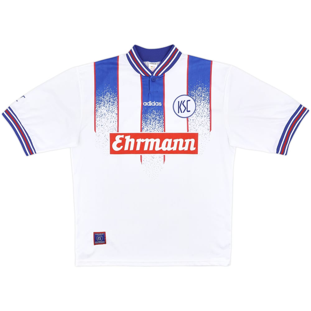 1996-98 Karlsruhe Home Shirt - 8/10 - (L)