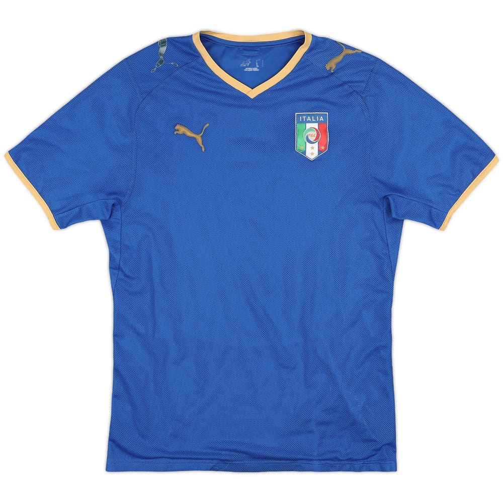 2007-08 Italy Home Shirt - 4/10 - (M)