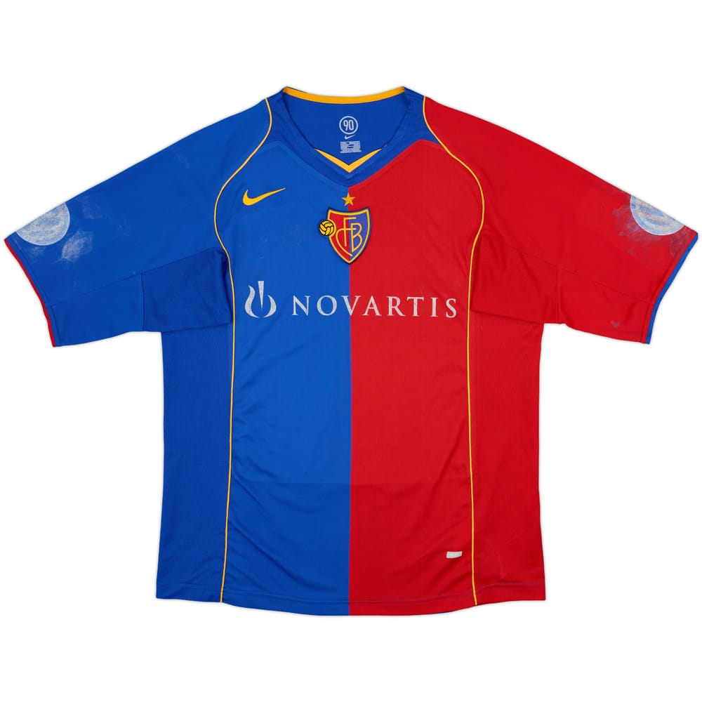 2004-05 FC Basel Home Shirt - 4/10 - (L)