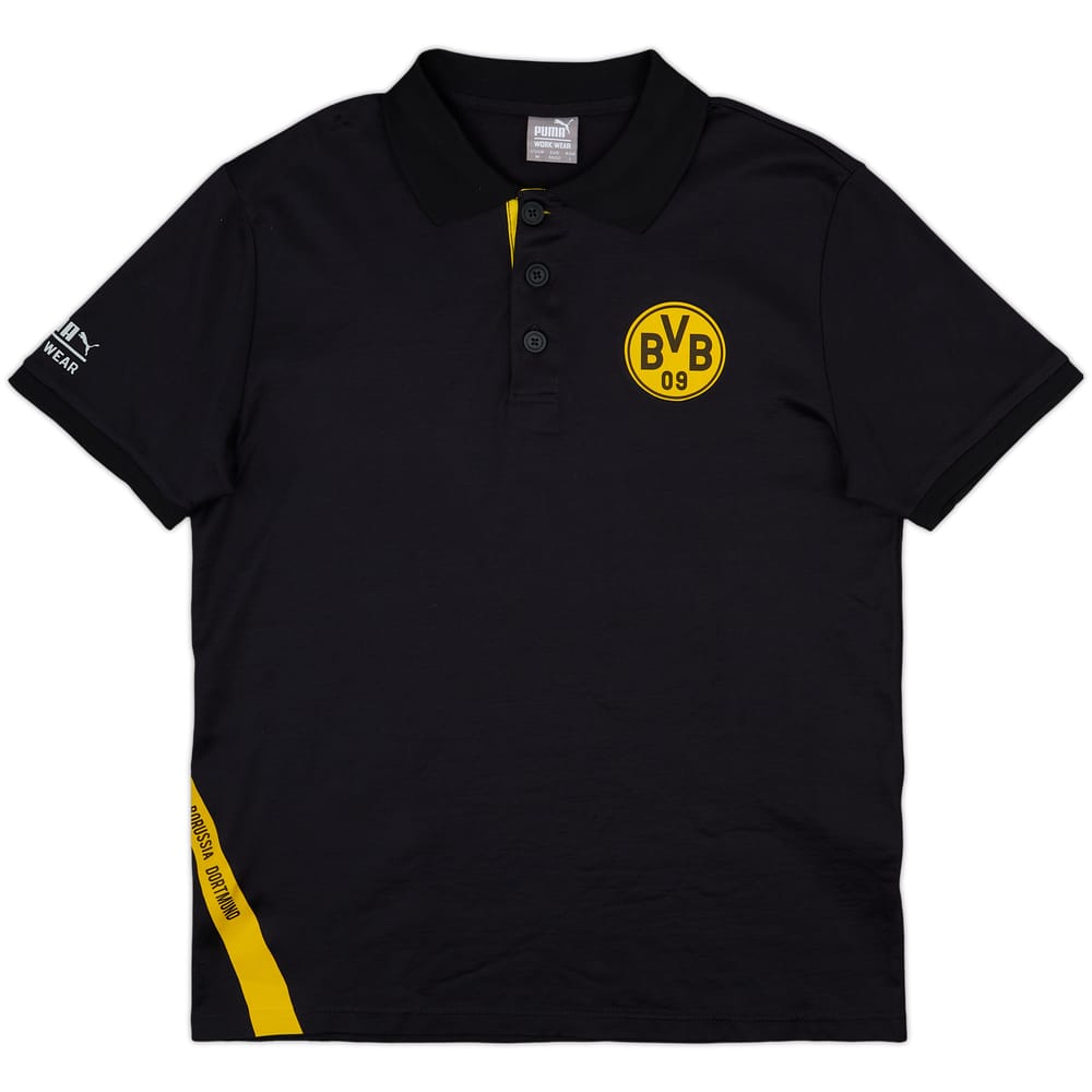 2024-25 Borussia Dortmund Puma Polo Shirt - 9/10 - (M)