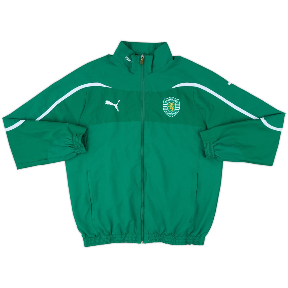2010-11 Sporting CP Puma Track Jacket - 8/10 - (M)